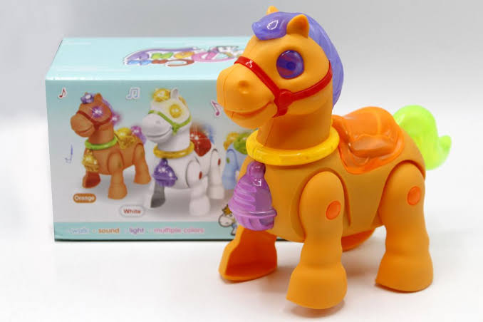 Walking Horse Toy With Light & Sound