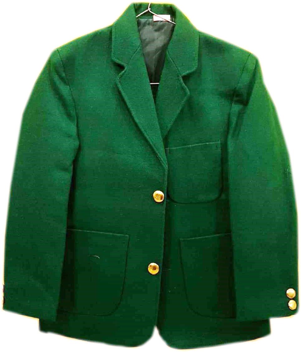smart green coat