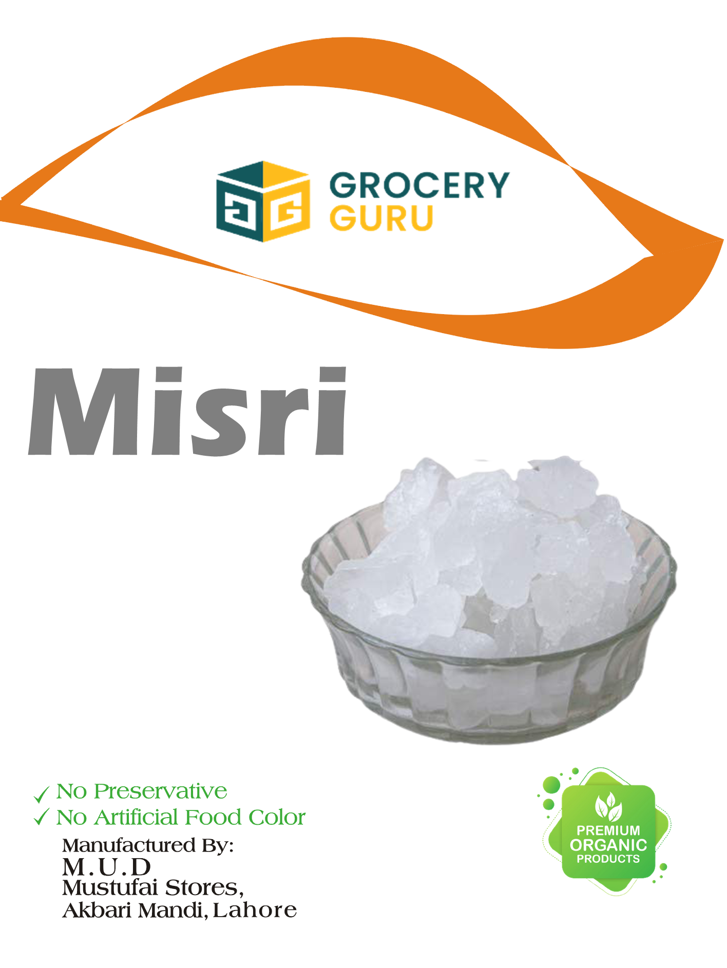Rock Sugar ( Misri ) - 1 KG | Daraz.pk