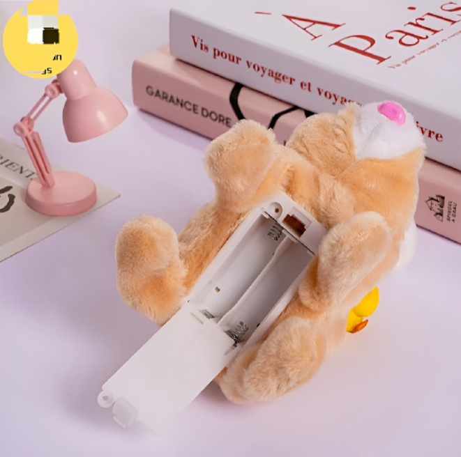 Realistic Plush Simulation Smart Dog Children Toy Can Walking And Call Electric Plush Robot Pet Dog Toddler Christmas Gift