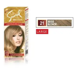 Samsol Hair Color Beige Blonde 21 Buy Online At Best Prices In