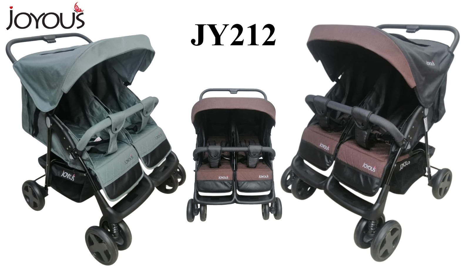 Joyous Twins Baby Stroller