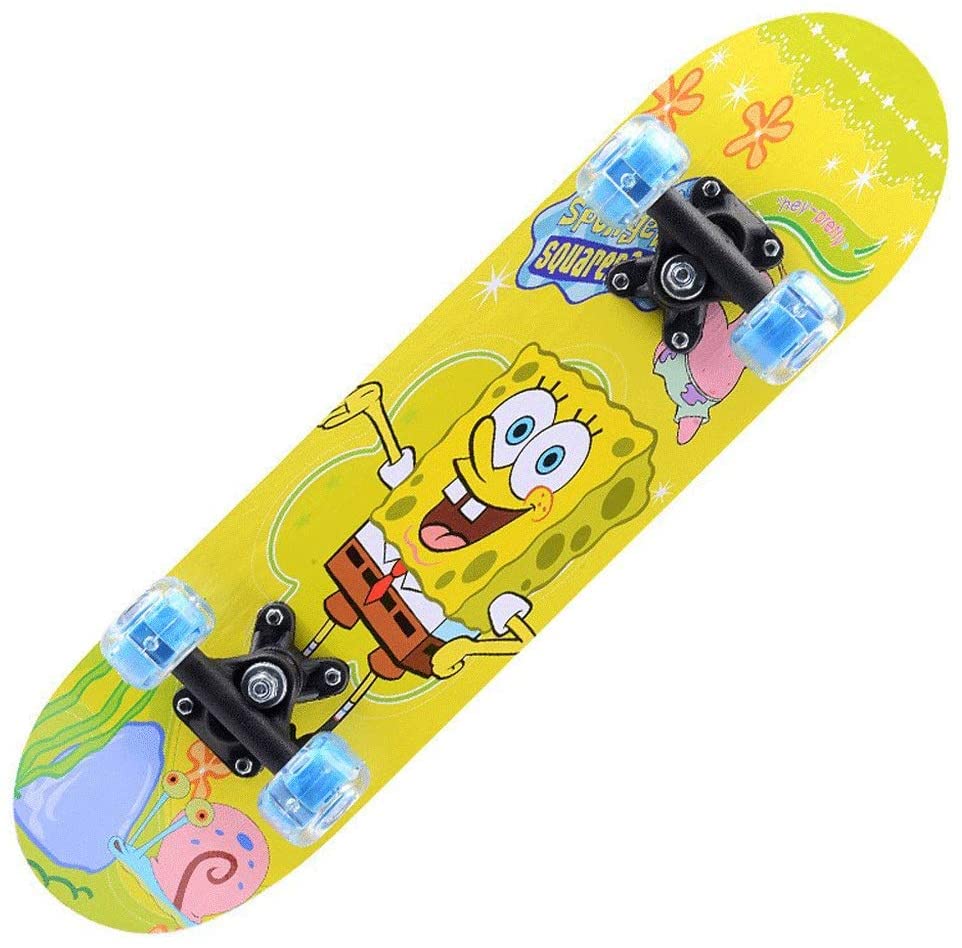 Skate Board For Boys And Girls Pure Wood Skate Board With Special Wheel Medium