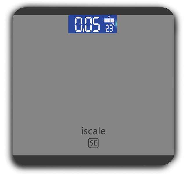 Upto 180kg iScale Rechargeable Weight Machine - Digital Heavy Duty Electronic Weighing Scale with Dual LED Display - Heavy Electric Weight Machine With Durable Steel Quality - For Home & Personal Use - Black/Golden/Pink/Silver
