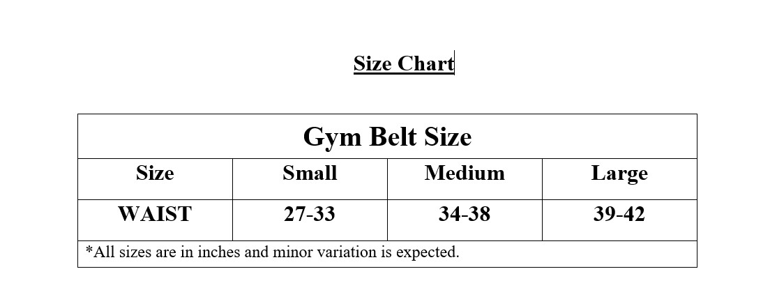 Weight Lifting Belt  Gym Belt Training Fitness Workout  Gym Belt For Men & Women  Gym Exercise Weight Lifting Belt