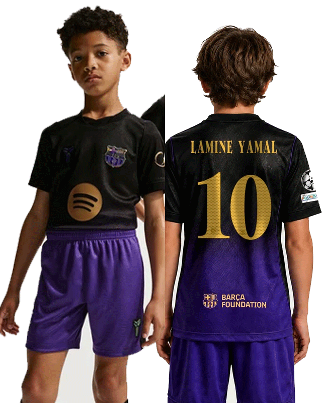 Lamine Yamal Away Kit 2027 - Shirt + Short - Barca Away Kit
