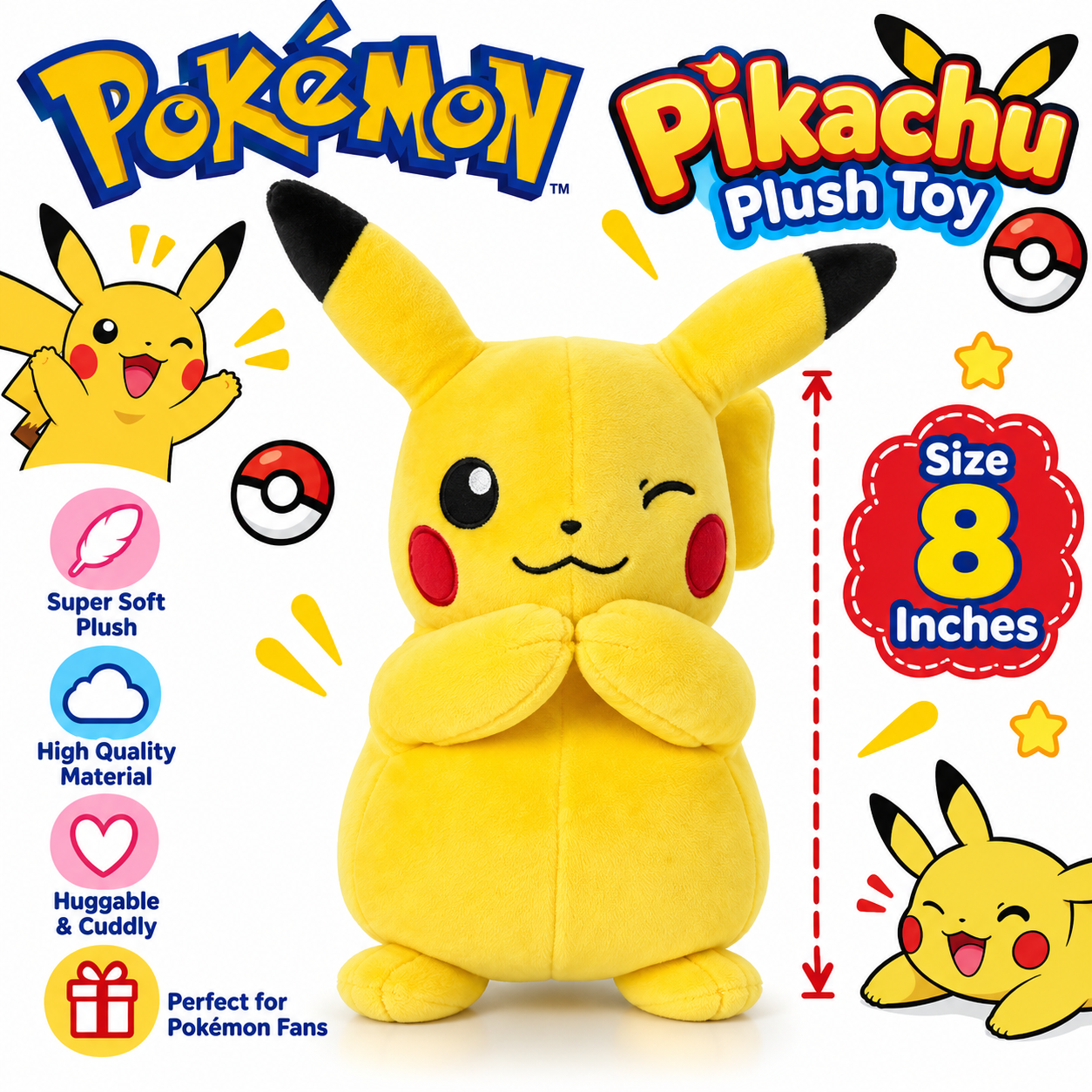 Pikachu Winking 3