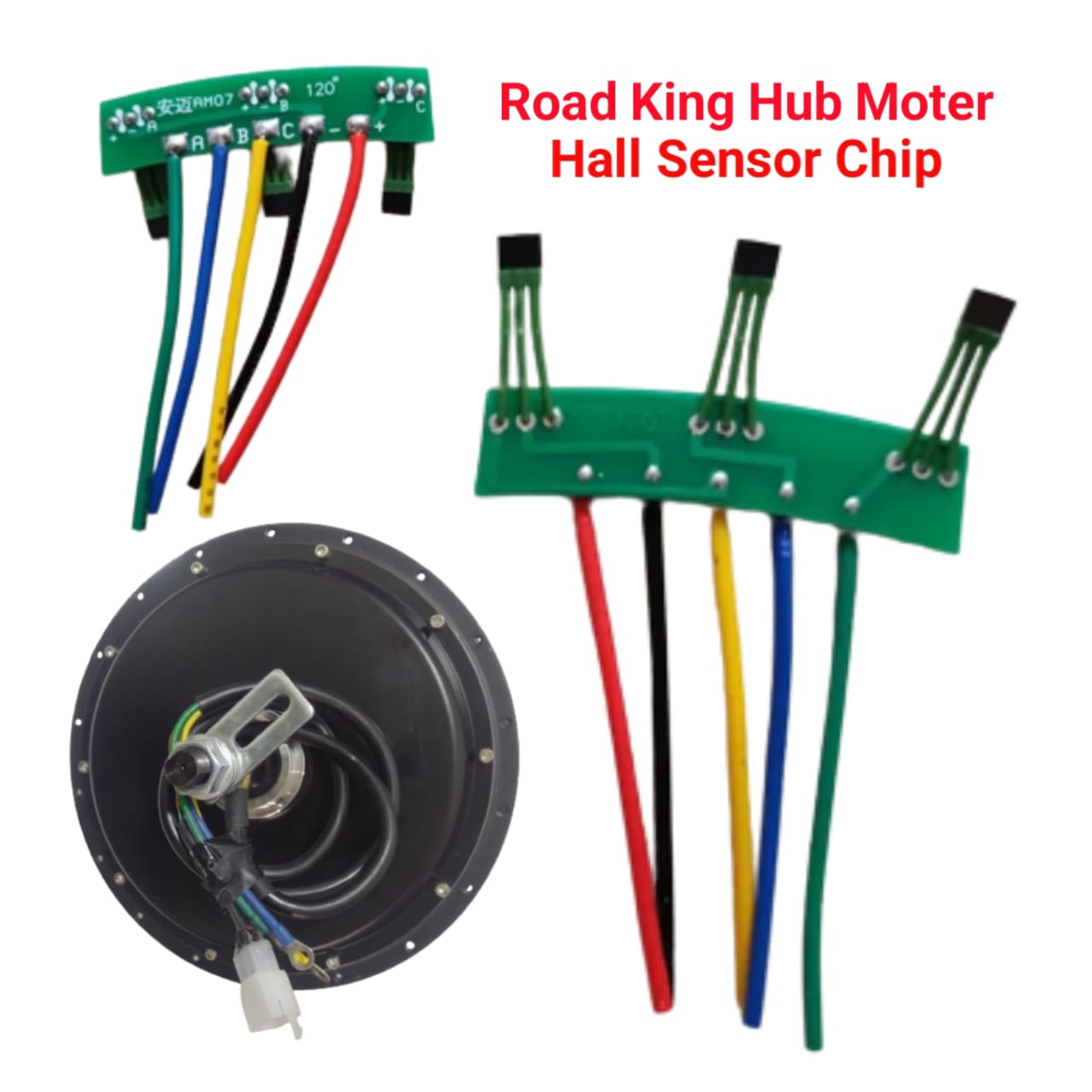 Hall Sensor Electric Bike Hub Motor Wiring Connection Electric