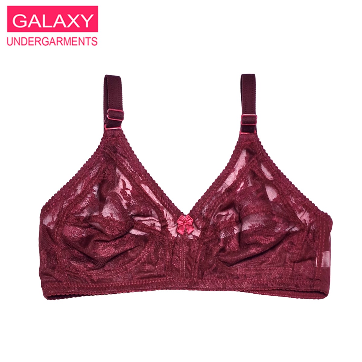Galaxy Undergarments Pakistan - Galaxy original half net design bra d cup💕  Available sizes 32 D to 42 D 4 colours each size( blue, red, skin, Dark  pink)  #panty  #undergarments #womenundergarments #