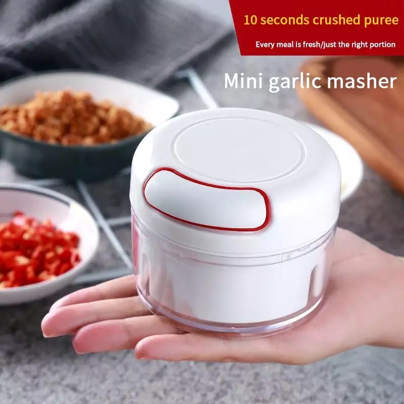 Manual Food Chopper Processors Vegetable Shredder Garlic Pre 2021新商品