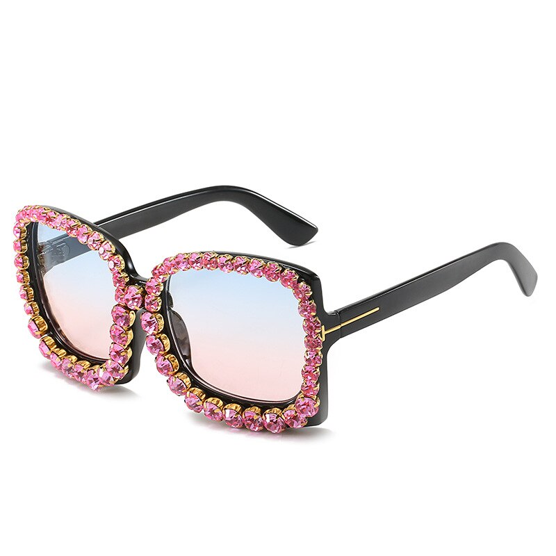 pink big sunglasses