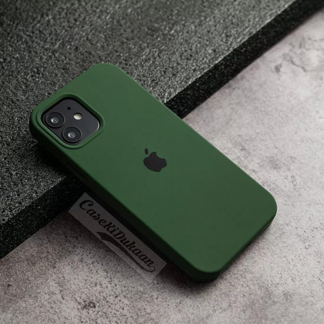 12 Mini Silicone Iphone 12 Cyprus Green Case Iphone 12 Mini