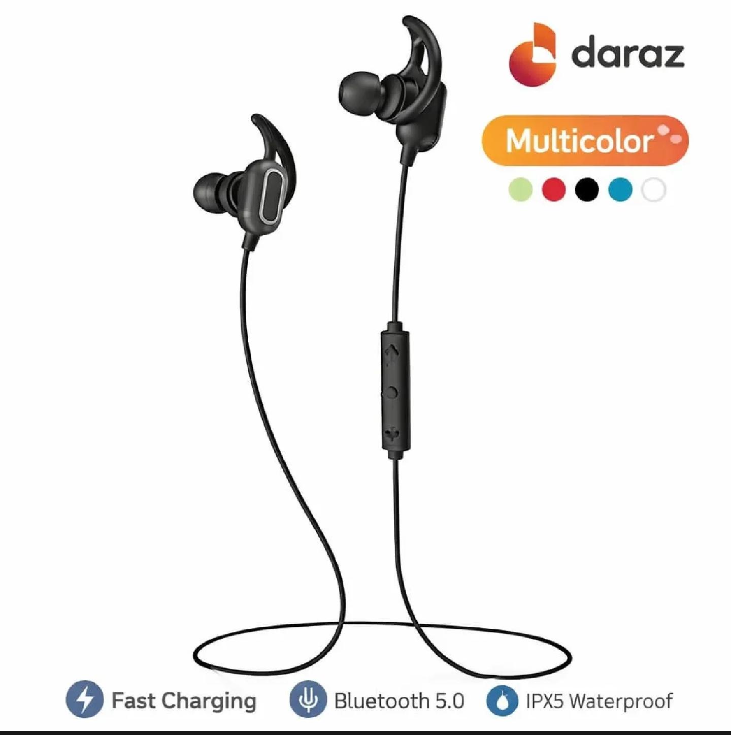 KS19 Bone Conductive Bluetooth Headset Wireless Neckband Earphone Waterproof Sports Headphone