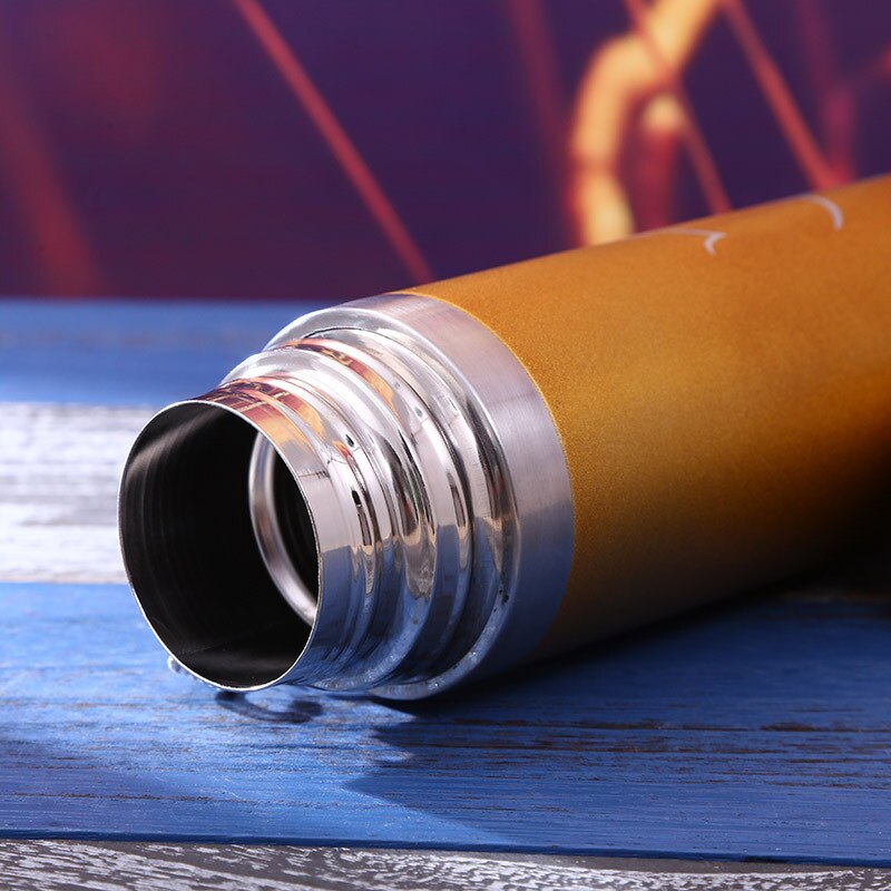 Stainless Steel Vacuum Flask Defects Light Weight 500Ml Cartoon Thermos Portable Bottle