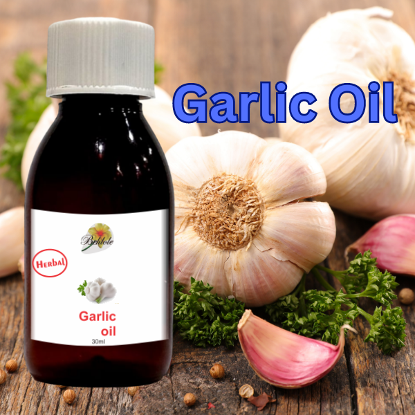 Behlole Premium Natural Garlic Oil 30ml - Nourishing Hair, Nail & Beard Treatment