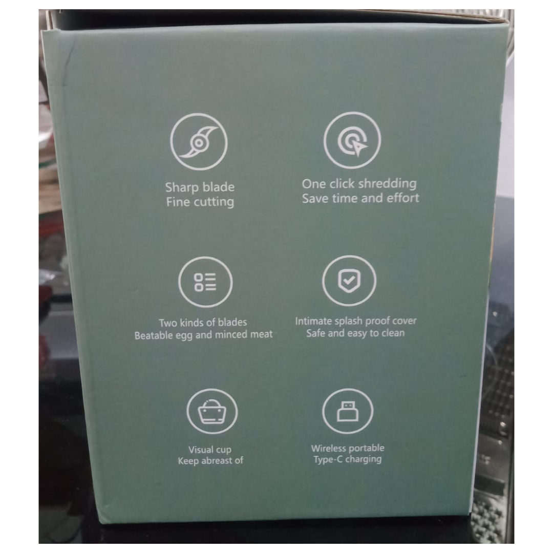 Food Processor Portable Mixer Grinder Multicolor