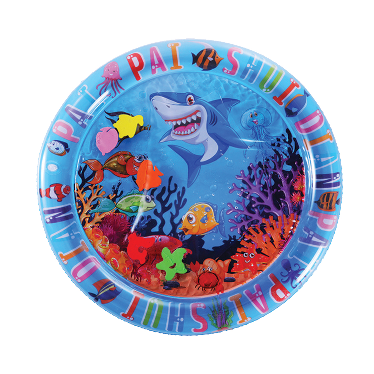 Baby Kids Water Play Mat Toys Inflatable Tummy Time Leak Proof Water Play Mat and Toddlers Perfect Fun Activity Inflatable Mat, Activity Play Center Indoor and Outdoor Water Play Mat for Baby, Inflatable Tummy Time Mat, Premium Baby Water Play Mat for Inf