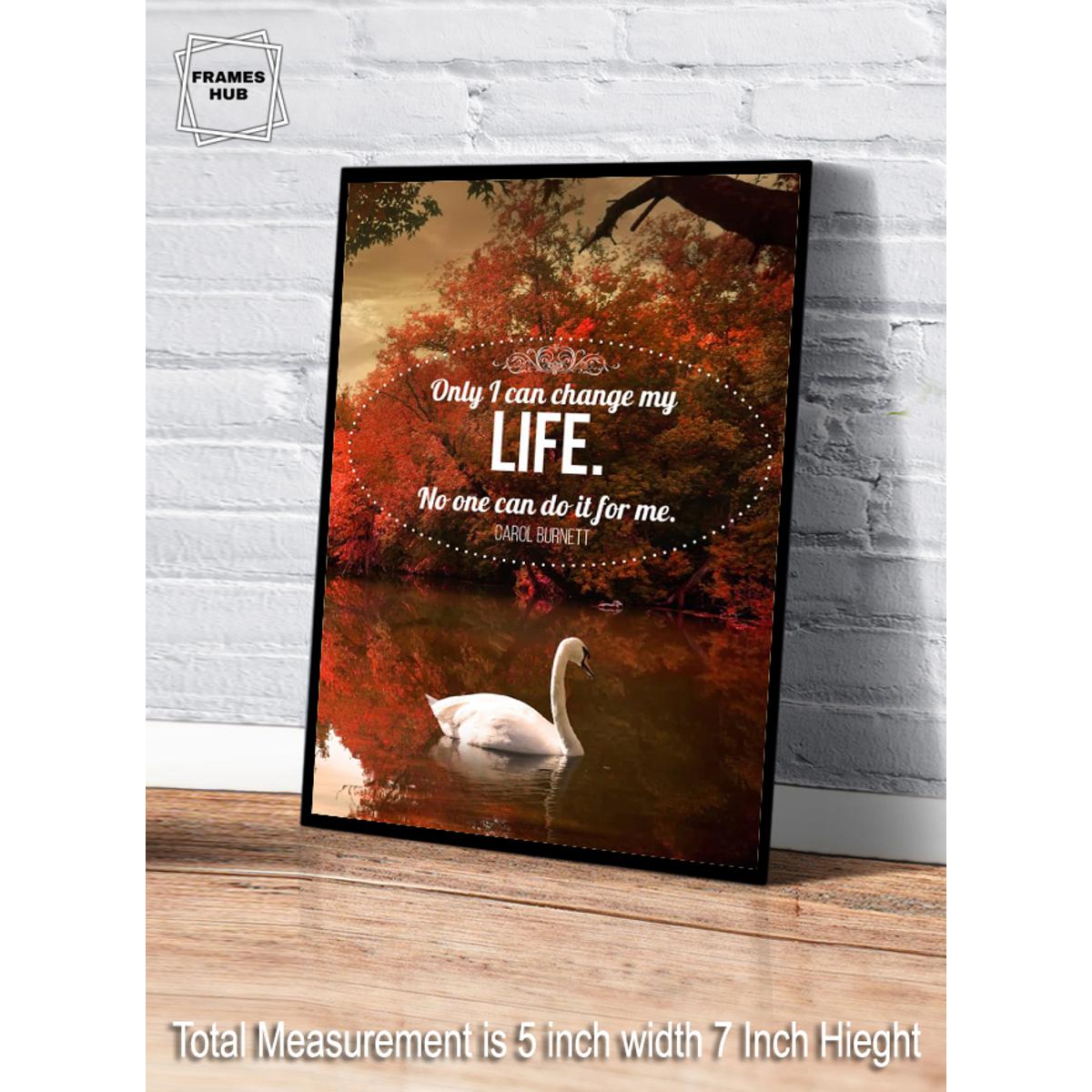 Photo Frame Motivational Quotes Frame 5x7 Decoration For Home Decore Wall Decor Room Decorated Lamination Photo Frames for Wall Hanging, Pictures Frames 1401 - 1500 - Frames Hub