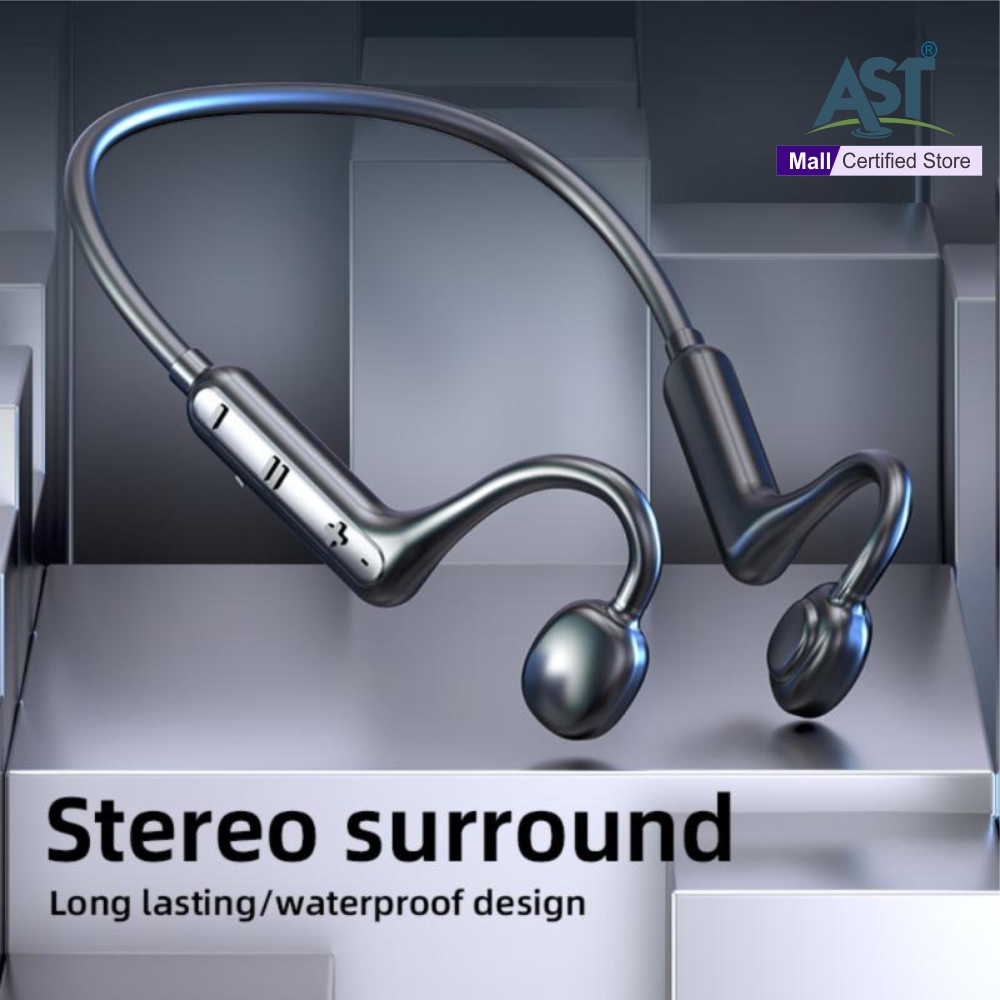 Bluetooth Earphone Neck Mounted Wireless Bluetooth With High Battery Power Sound Conduction And Long Battery Life