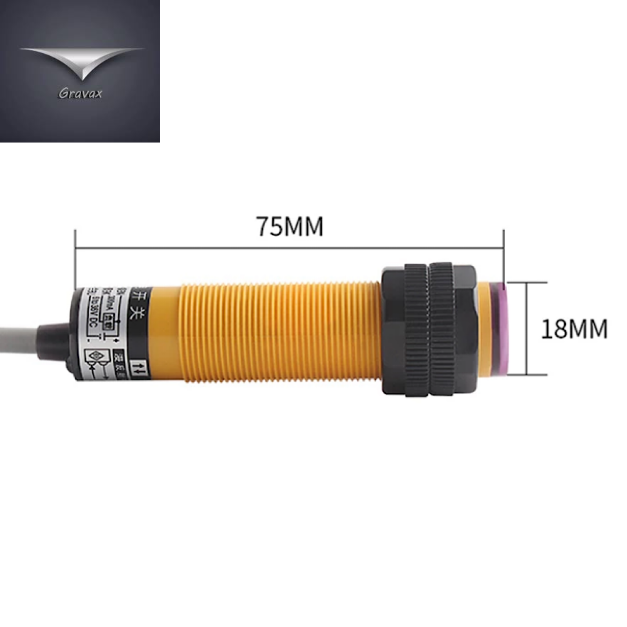 thumbnail image 2 of Photoelectric Switch E3F-DS30C4/B2/P1/P2/Y1/Y2 Diffuse 2 of 9
