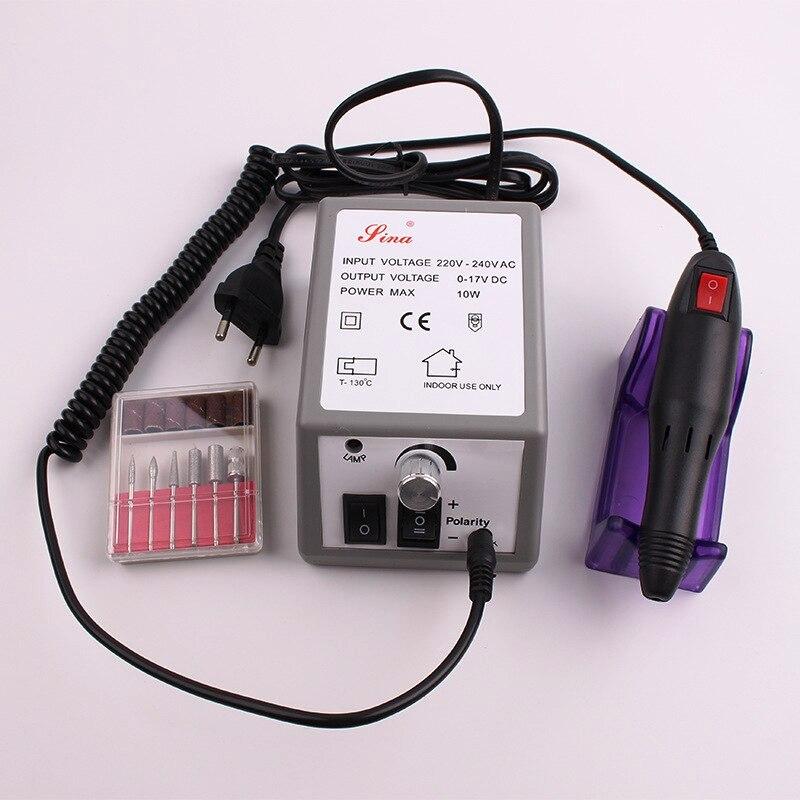 Professional 20000 Rpm Electric Nail Drill Manicure with Drill Bits