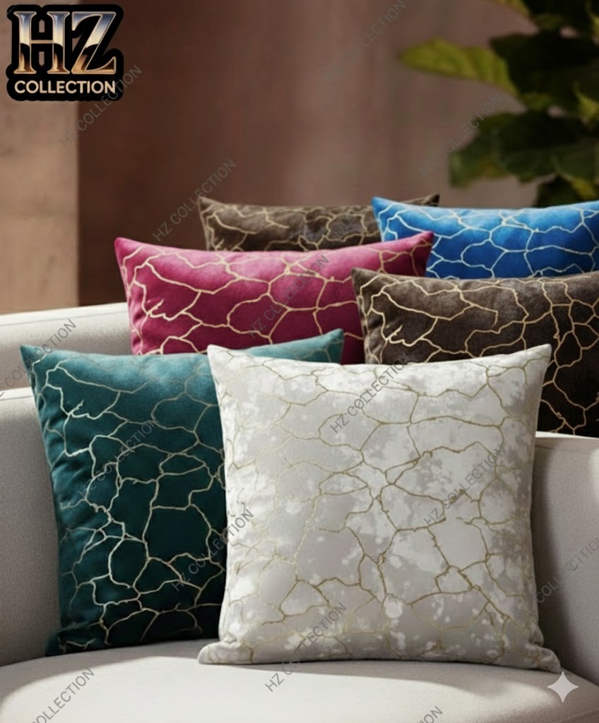 Cushion Covers Luxury Decorative Cushion Cover for Living room Sofa Throw Pillow Cover Soft Textured Cushion Covers Size 16x16 inches Ratings 7