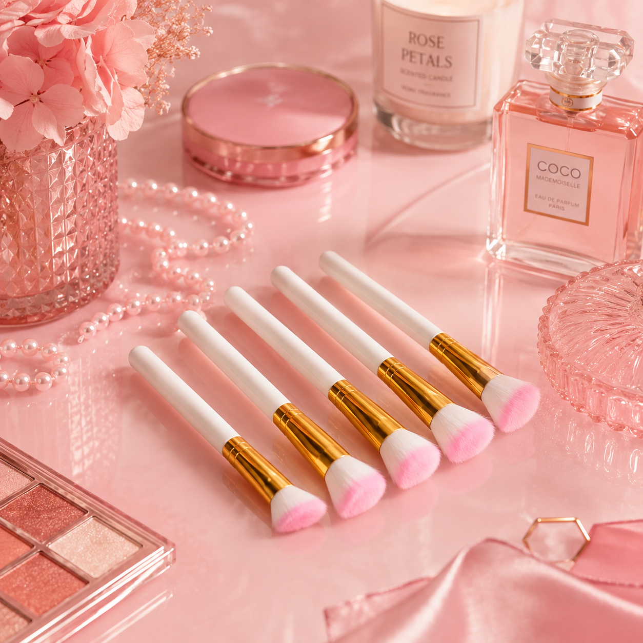 Brushes - Brushe - Makeup Brushes -15PCS Makeup Brsuh Makeup Brush Set -Makeup Brush Set Soft hair,Loose Powder,Eyeshadow,ConcealerContour,Eyeliner Brush Foundation - Beauty Cosmetices Tools -  Lightweight & Compact Beauty Tool - This 8-piece makeup brush