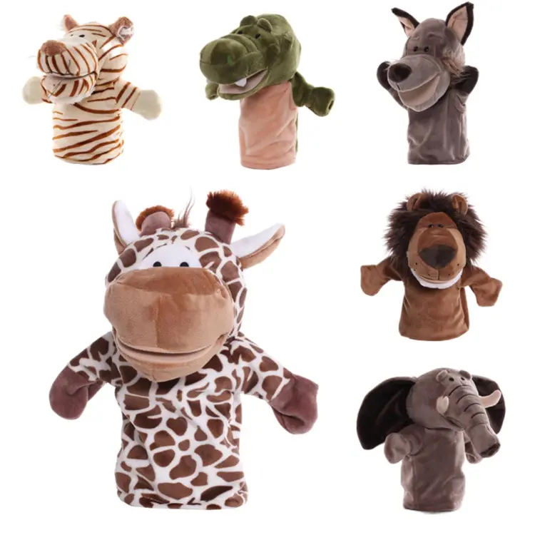 Plush Toy Hand Puppet, Cartoon Animal Hand Puppet Doll, 50 OFF