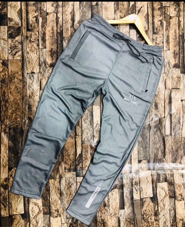 Trending Wear Trousers For Men & Women(Slim Fit Trousers) Athletic Running Trouser With Secure Zipper Pocket, Pure Dryfit Gym Wear Trousers