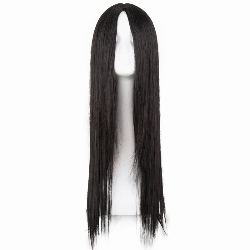 New full head wig for women's-Natural brown color