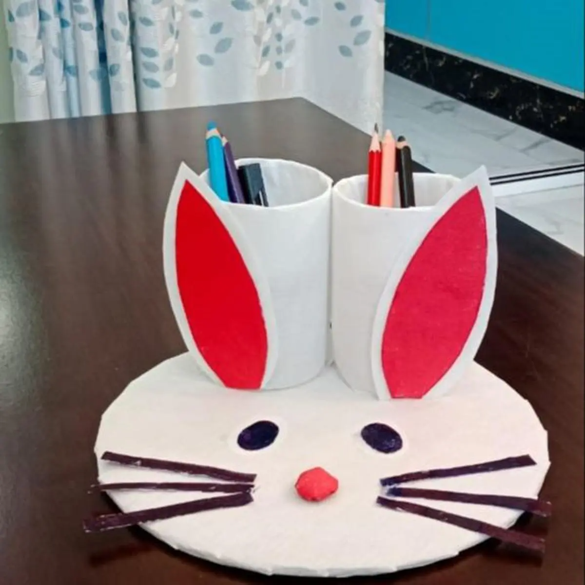 Plastic Bottle Pen Stand With Newspaper Diy Pen Stand DIY Pen