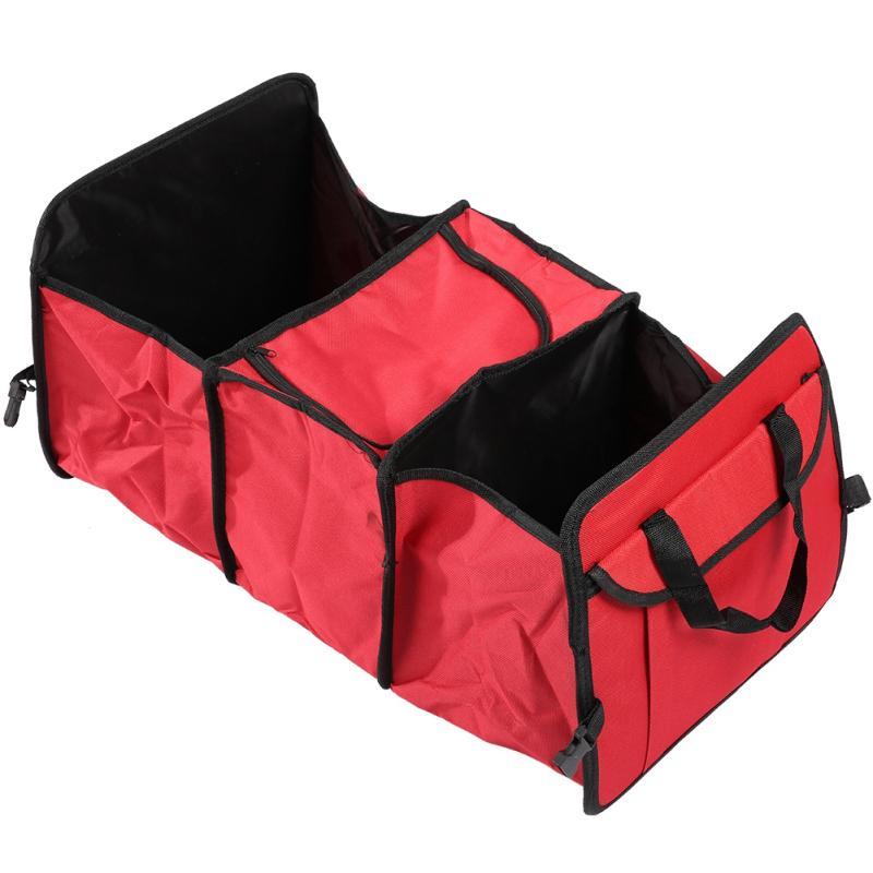 Foldable Car Rear Trunk Organizer Holder Oxford Insulated Cooler ...