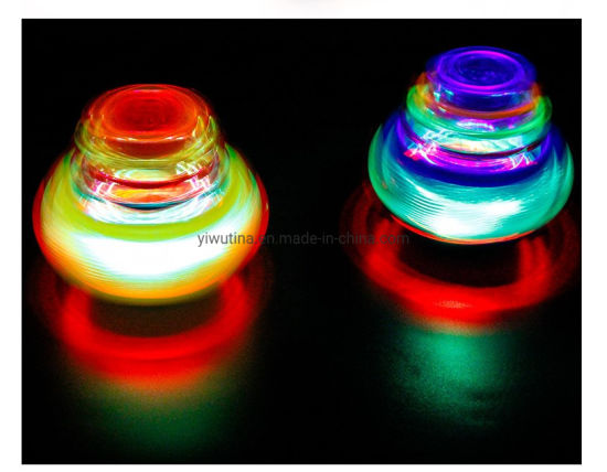 Blazing Spinning Flash Top UFO With Lights & Music Spin Toy with Launcher Bey Blade For Kids Boys Girls Beyblade Battle Saucer Toys Lato Laatoo Lattu