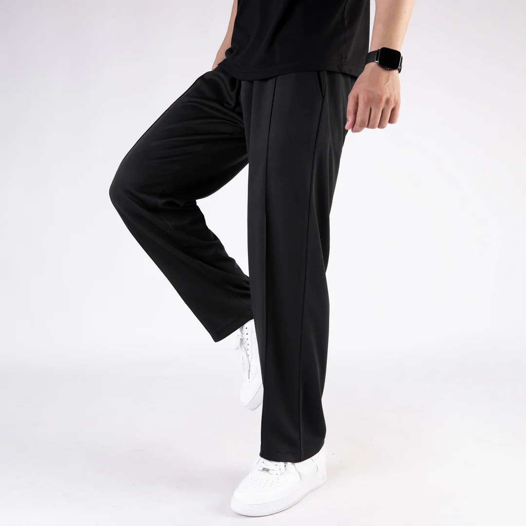 TF Clothing  Oversized Wide Leg Baggy Trousers For Men - Trouser for Summer Wear Terry Stuff Multicolor