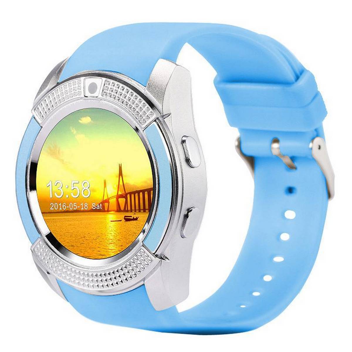 Life like v8 bluetooth smartwatch hotsell