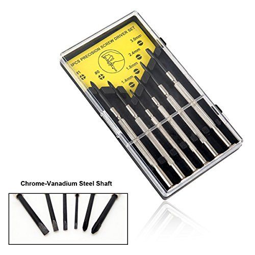 6PCS Precision Screwdriver Set for Mobile, Watch & Jewelry Repair | Mini Magnetic Tool Kit