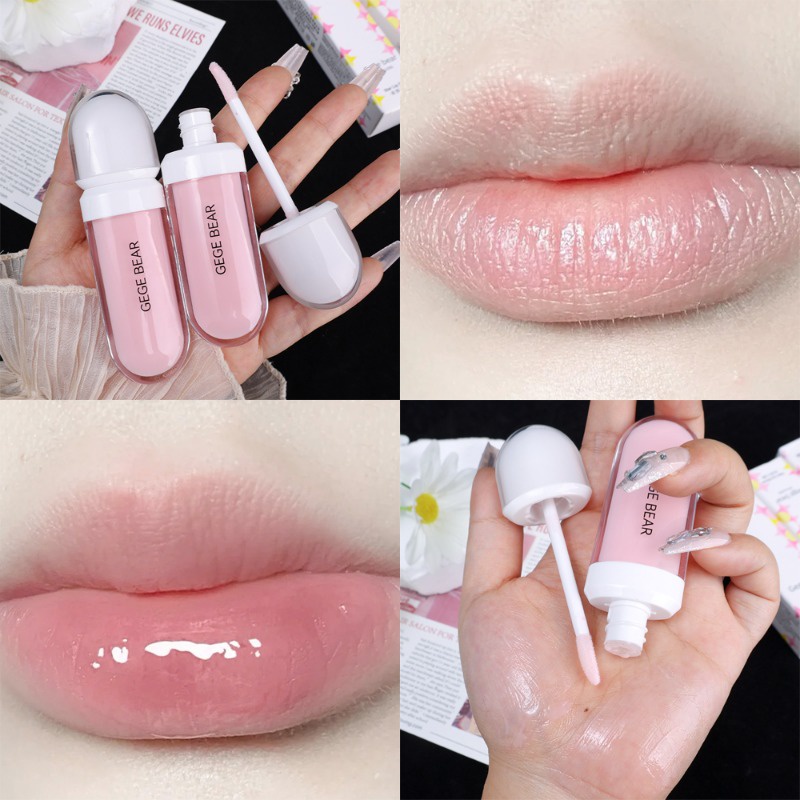 Gege Bear Moisturizing Jelly Lip Oil / Waterproof and Long-lasting ...