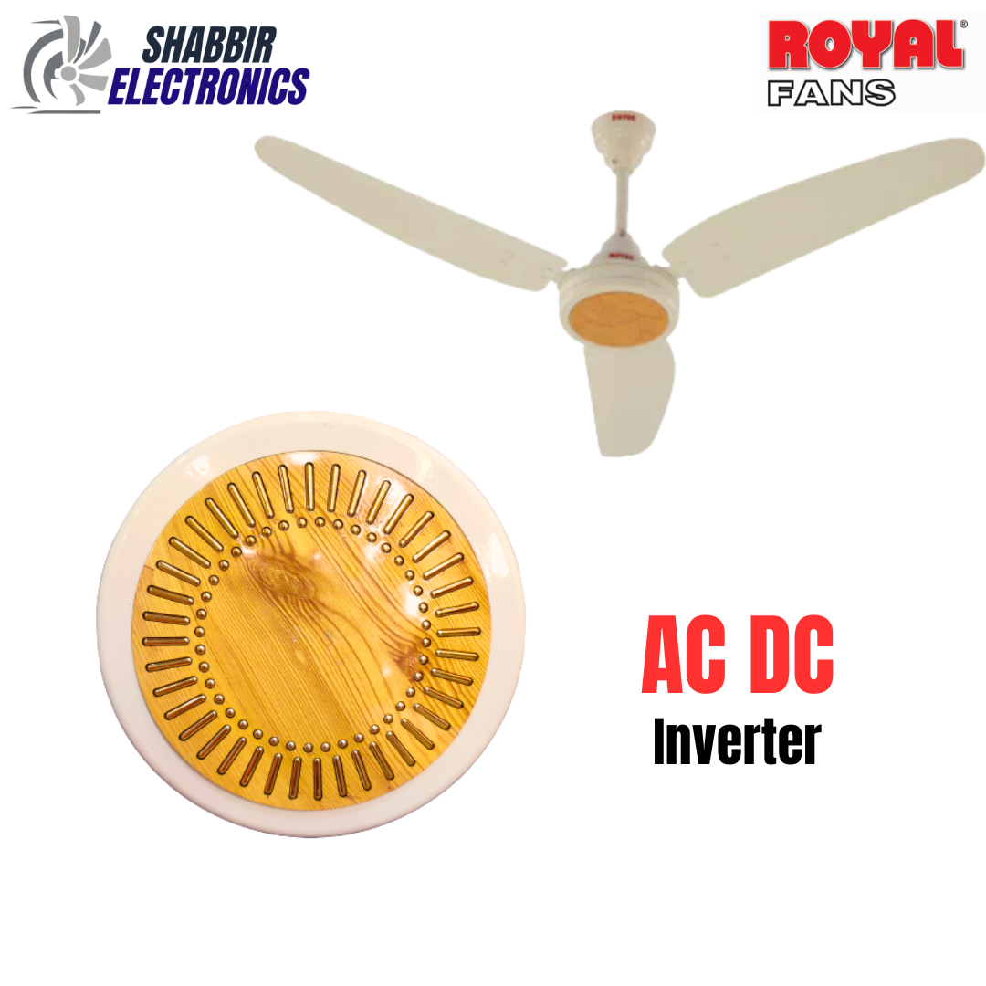 Royal Fans Ceiling Fan - AC DC Passion Model 56'' 50 Watts - Copper ...