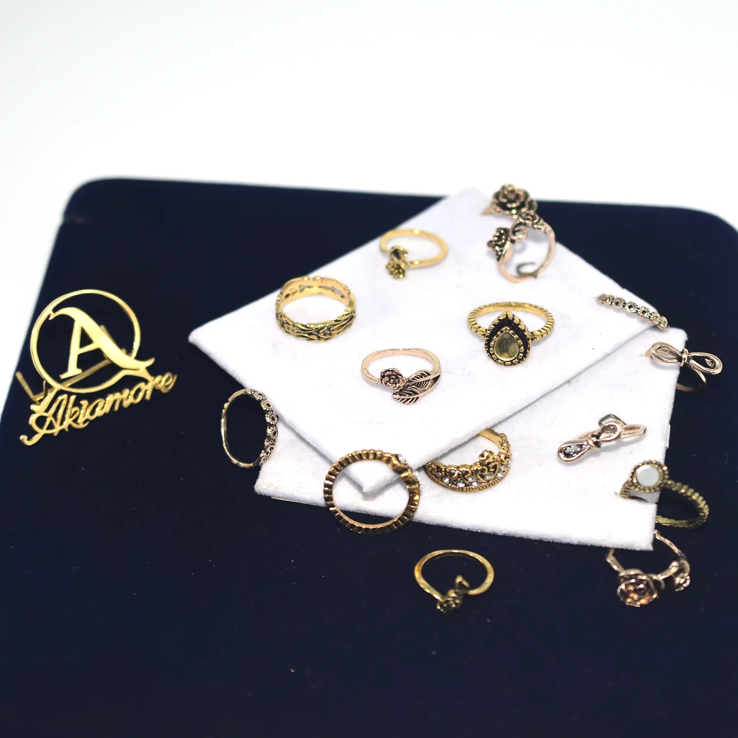 Fashion Vintage Ring Set 9/Pcs | Daraz.pk