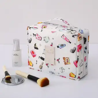 Multifunction travel Necessaire Cosmetic Bag for Women Waterproof Female Storage Make up Cases