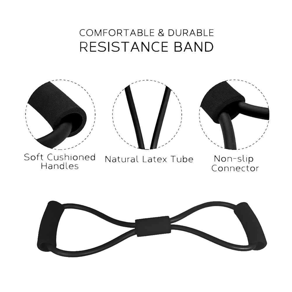 Factor Sports Yoga Gym Fitness Resistance Band Chest Expander Rope For Workout