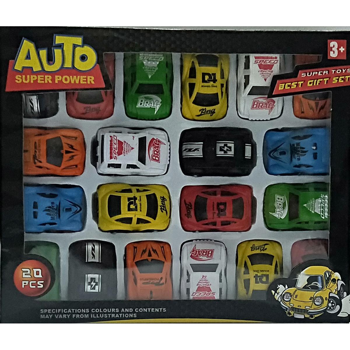 5pcs & 20 Pcs Pull Back Mini Car Set Toy for Kids - Best Gift for Children Multicolor Small Cars - Habiba Store (Lahore)