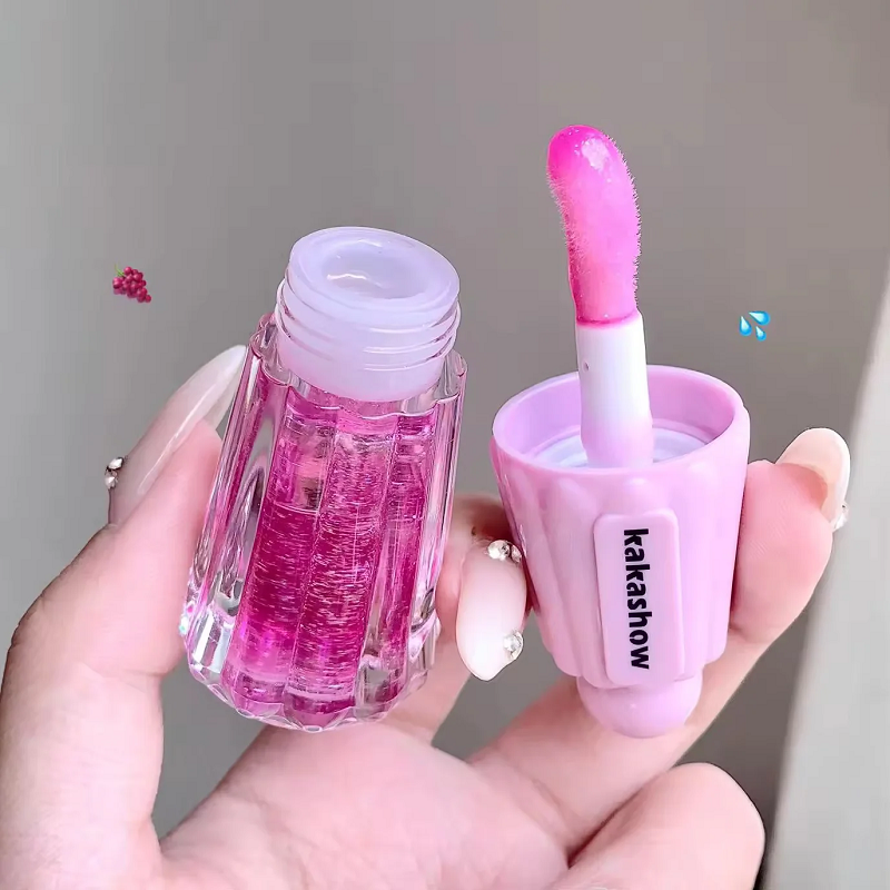 Single Piece Ice Cream Magic Lip Oil Moisturizing Longlasting Liquid Lipsticks For Girls