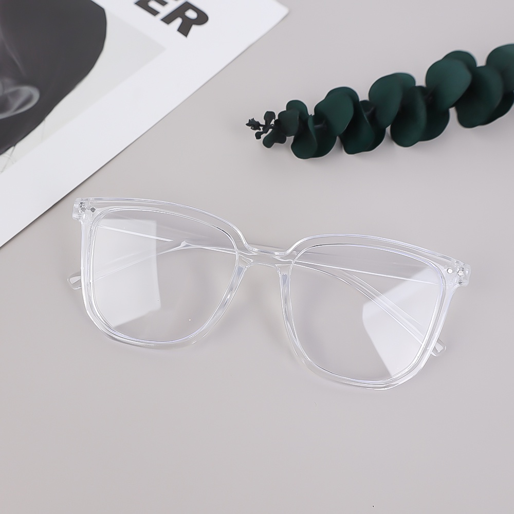Anti Eye Eyestrain Anti Glare UV Ray Eyeglasses Oversized Square Men