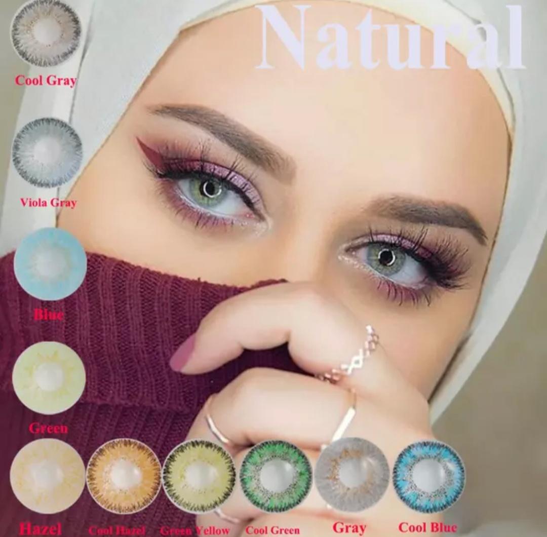 Opticon Sterling Grey Color Cosmetic Contact Lenses