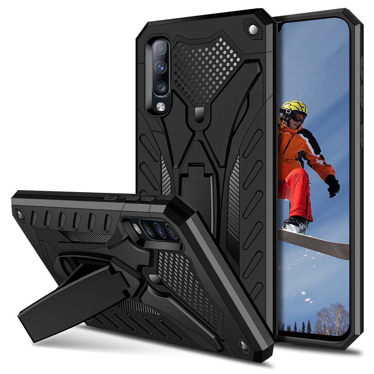 Samsung A50 Phone Cover Samsung A50 A30S Hybrid Armor Back Cover