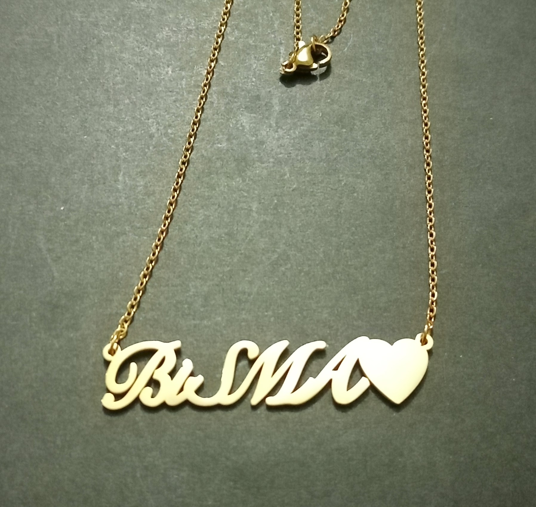TAHIRA NAME NECKLACE PENDANT ; TAHIRA 
