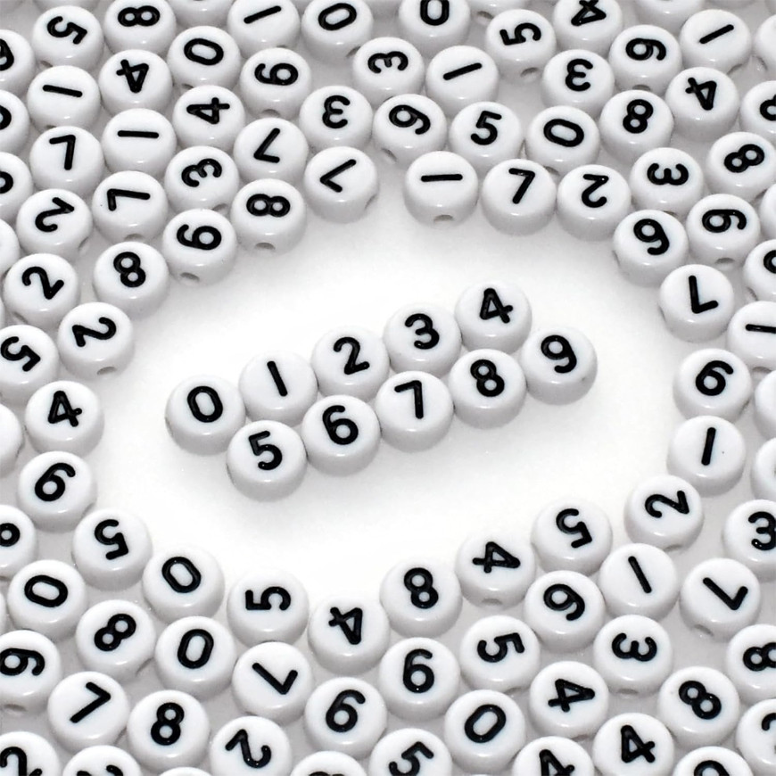 50-100Pcs Random Mixed Letter Acrylic Beads Flat Round Alphabet Charms Beads For Bracelet Necklace Jewelry Making KS