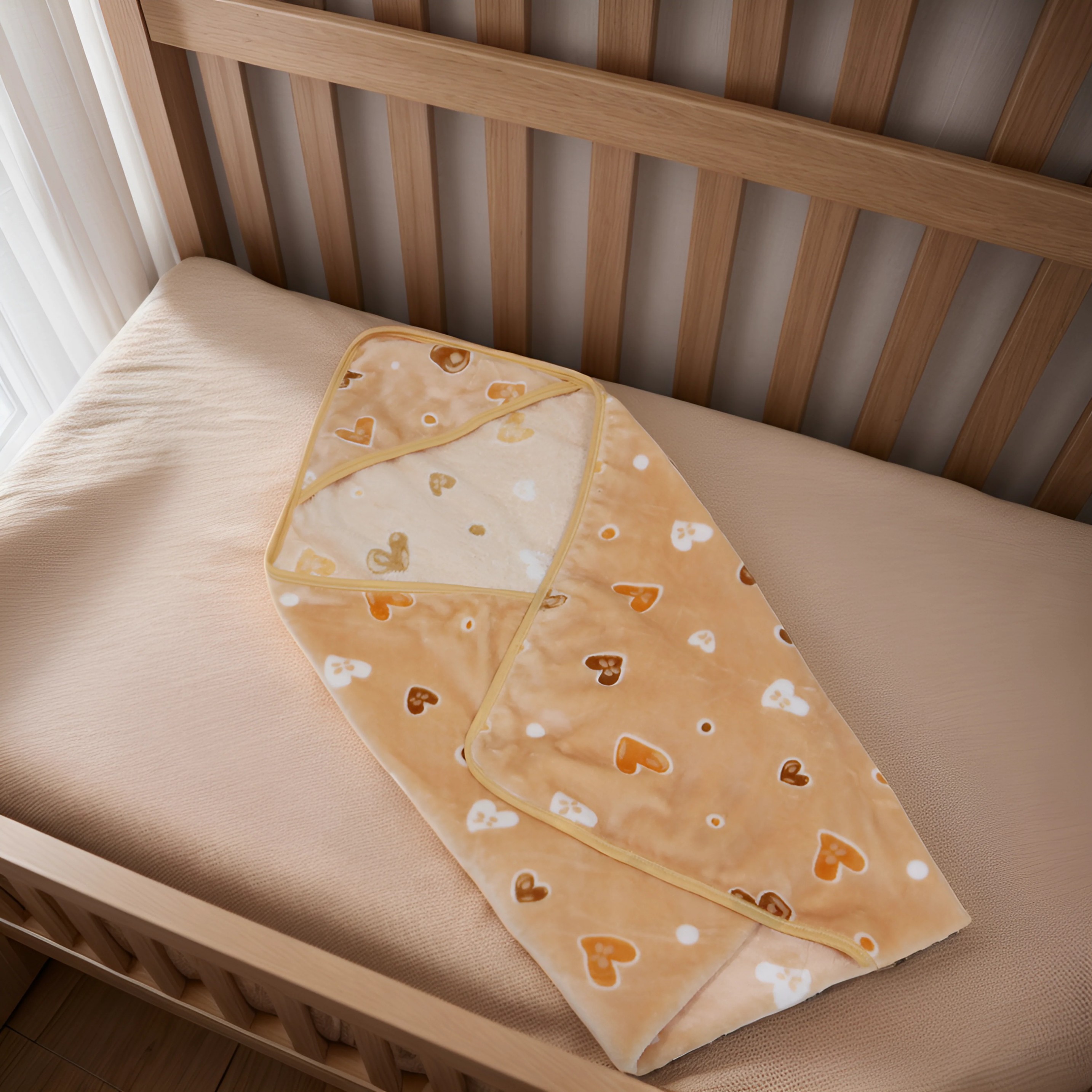 Cuddle Me Baby Swaddle Blanket with Hood | Ultra Soft Newborn Swaddling Wrap | Warm & Cozy Infant Sleeping Sack | Baby Shower Gift