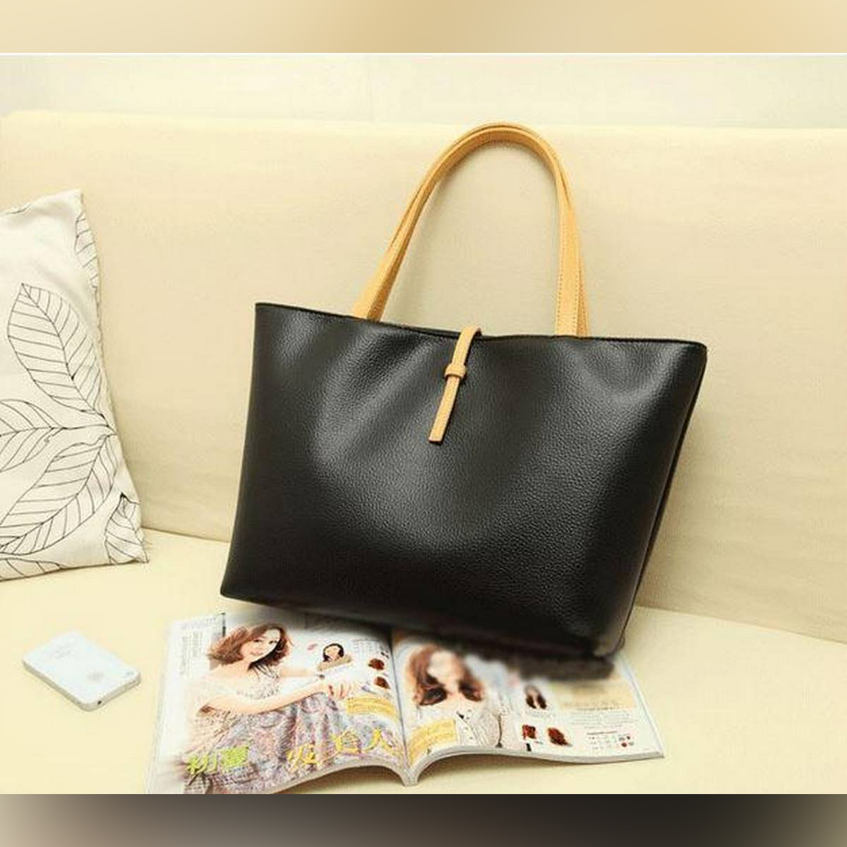 pu leather bag